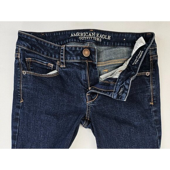 American Eagle Outfitters Size 6 Short Womens 29" Inseam Skinny Kick Bootcut S/S - Picture 10 of 12